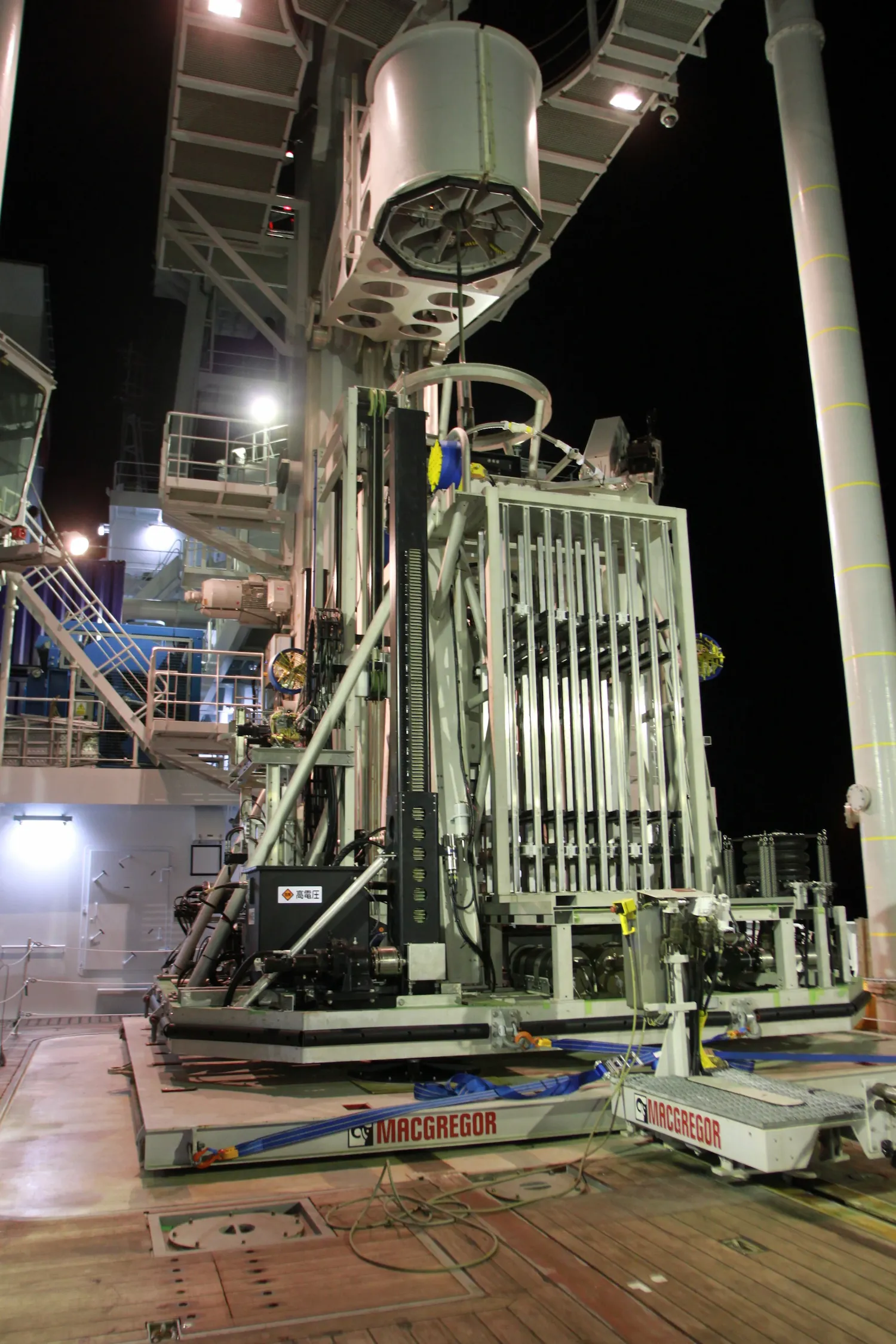 ABMS seafloor lander drill featured wireline coring technology, integrated power and telemetry systems